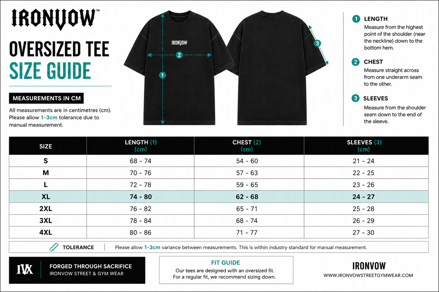 IronVow Drip Tee
