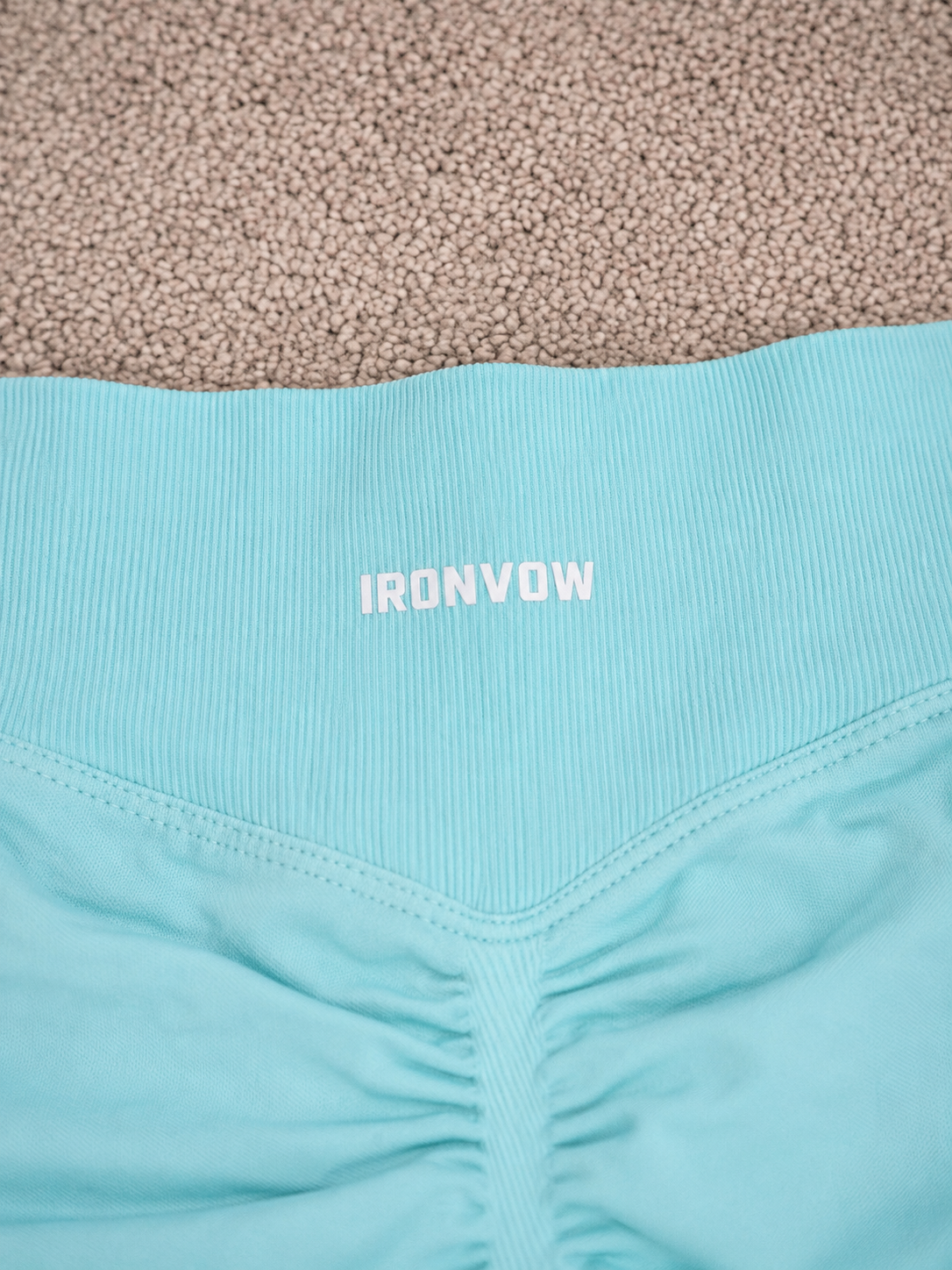 IVX sculpt activewear shorts Tiffany blue