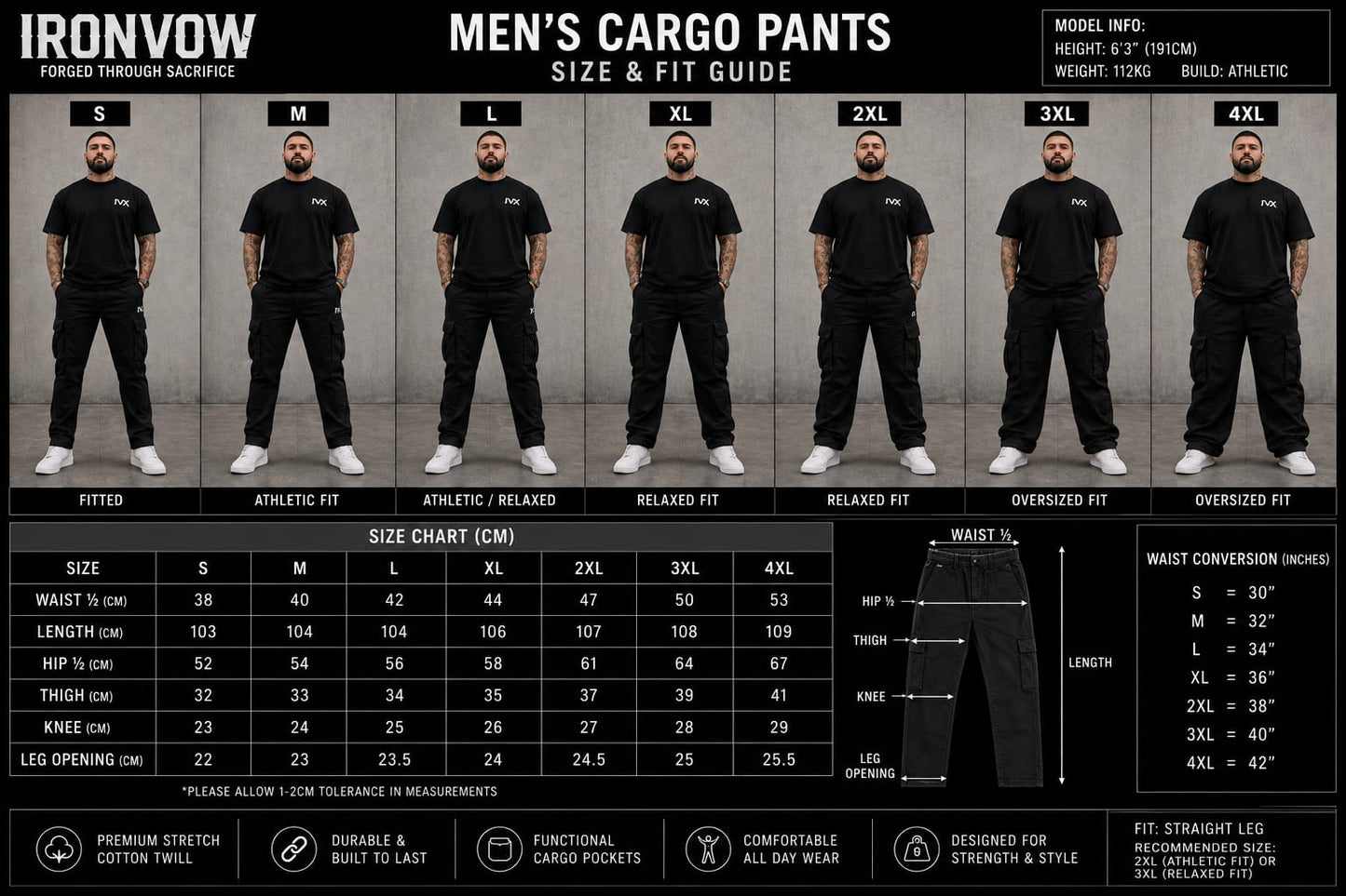 Iron Davision Cargo Pants