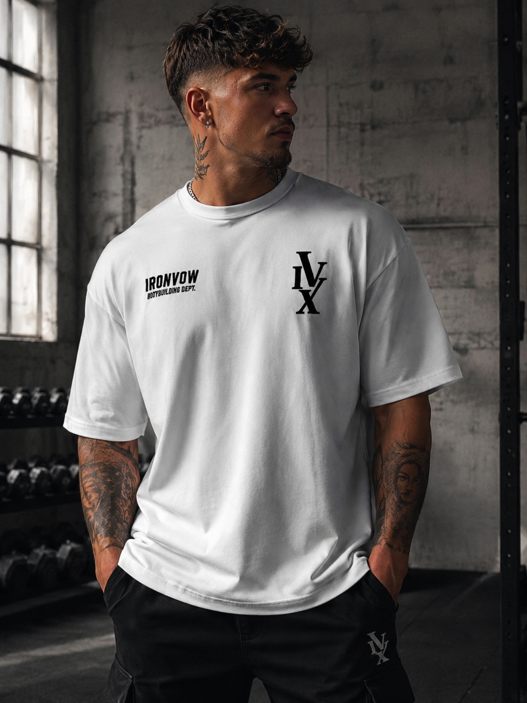 Bodybuilding dept oversized Tee