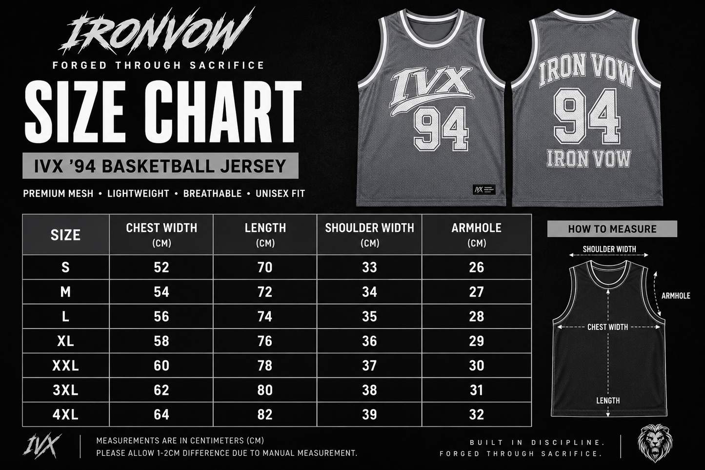IVX 94 Basketball Jersey