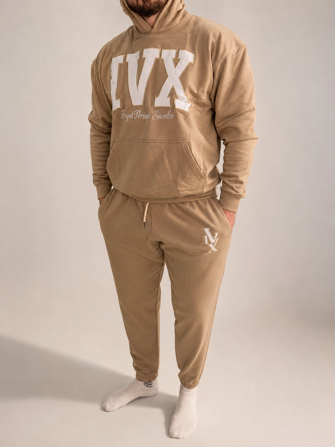 IVX Tracksuit set desert sand