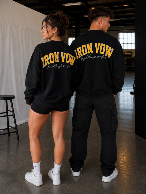 Legacy Crew neck black/yellow