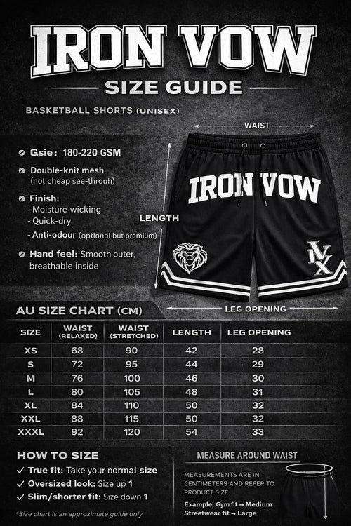 IronVow Basketball shorts